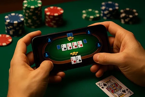 Poker on smartphones