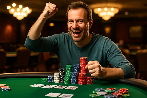 Big poker victory