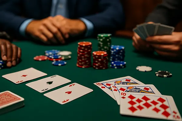 Iconic poker showdown