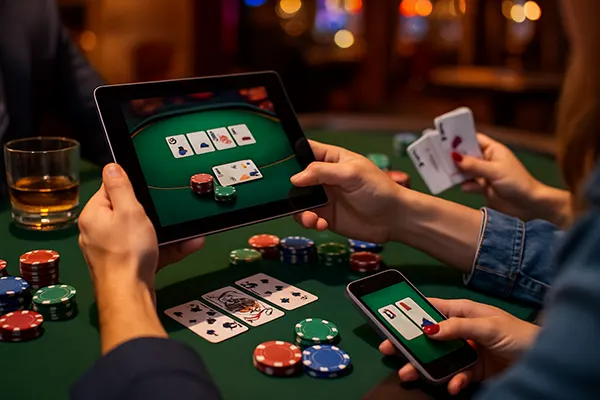Online card gaming