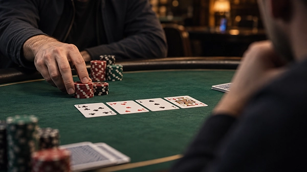 Poker board texture